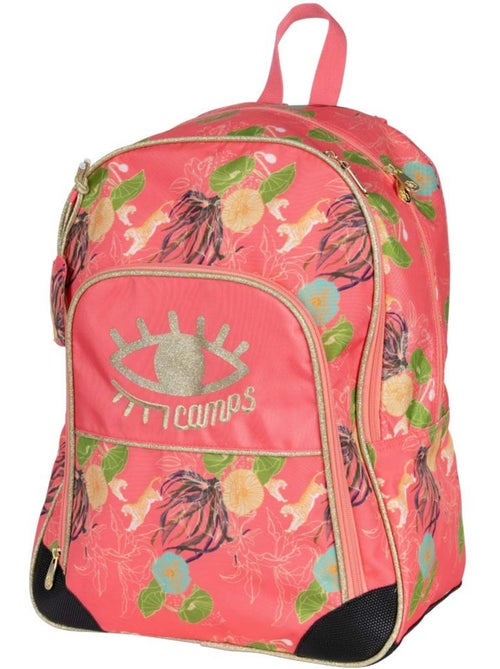 Mochila 2 compartimentos camps united eye estampado floral 42 cm - Kiabi Mochila 2 compartimentos camps united eye estampado floral 42 cm - Kiabi