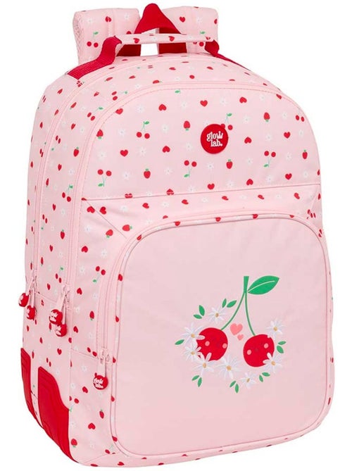 Mochila 2 compartimentos glowlab fresa cmp 42 cm - Kiabi Mochila 2 compartimentos glowlab fresa cmp 42 cm - Kiabi