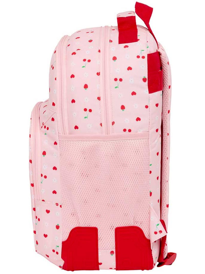 Mochila 2 compartimentos glowlab fresa cmp 42 cm Blanco - Kiabi