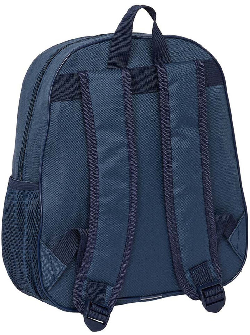 Mochila 3d real madrid safta termoformada Blanco Azul marino Azul - Kiabi
