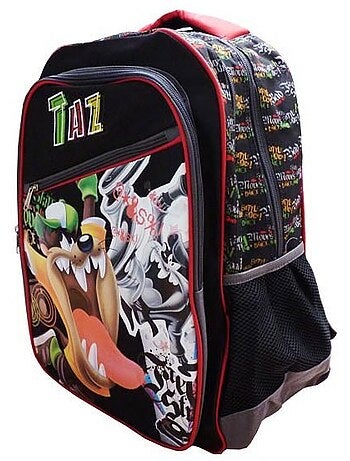 Mochila 42 cm cartoon taz con tirantes regulables