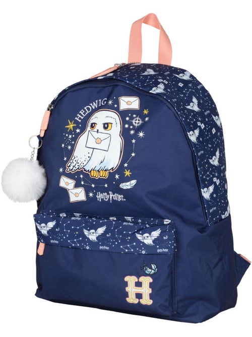 Mochila 42 cm hedwig 2 compartimentos con cremallera - bandas reflectantes harry potter - Kiabi Mochila 42 cm hedwig 2 compartimentos con cremallera - bandas reflectantes harry potter - Kiabi