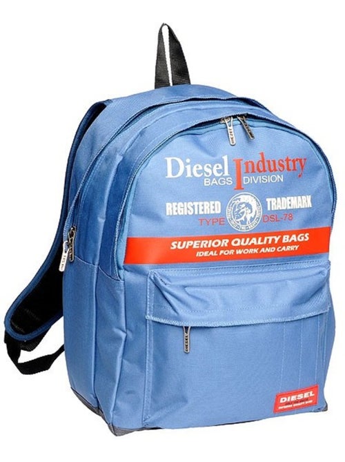 Mochila 45 cm con 2 compartimentos de cremallera 'diesel' – diesel - Kiabi Mochila 45 cm con 2 compartimentos de cremallera 'diesel' – diesel - Kiabi