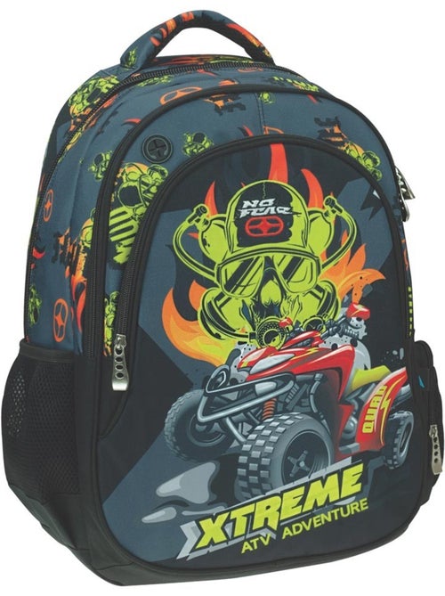 Mochila 48 cm no fear adventure - 2 compartimentos con cremallera - Kiabi Mochila 48 cm no fear adventure - 2 compartimentos con cremallera - Kiabi