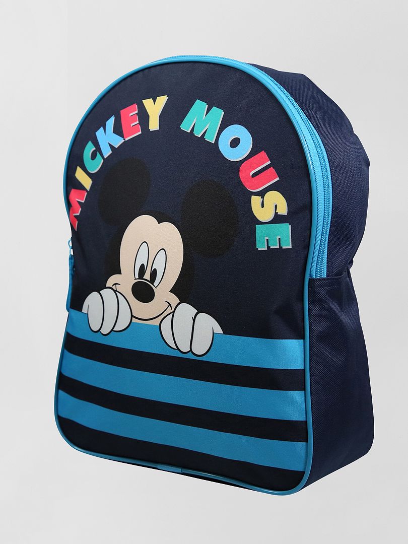 Mochila a rayas 'Mickey' 'Disney' azul - Kiabi
