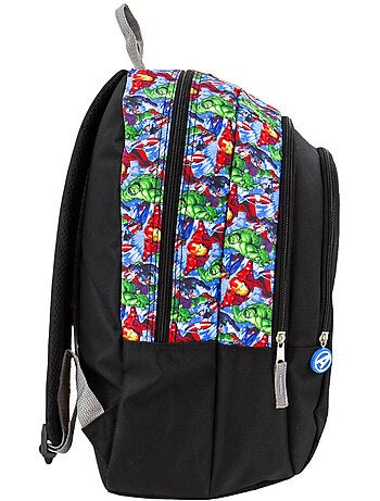 Mochila avengers de poliéster con estampado de personajes marvel