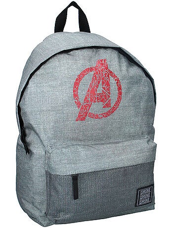 Mochila avengers de poliéster texturizado