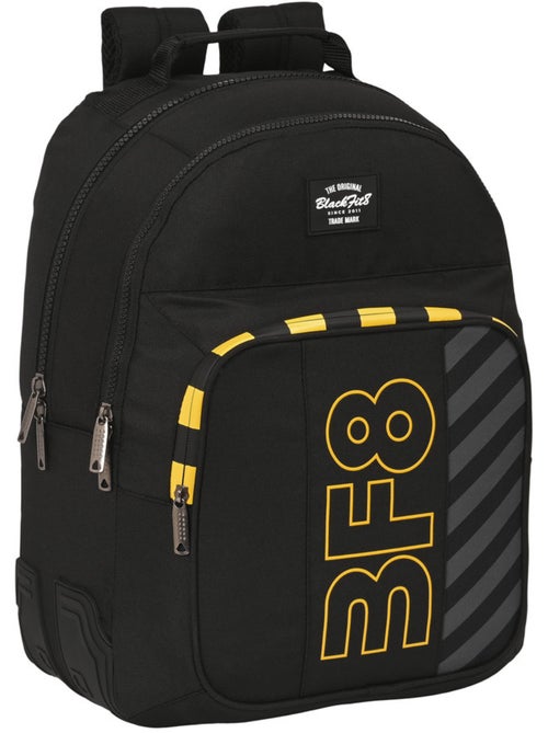 Mochila blackfit8 zone 42 x 32 x 15 cm con 2 compartimentos con cremallera - Kiabi Mochila blackfit8 zone 42 x 32 x 15 cm con 2 compartimentos con cremallera - Kiabi