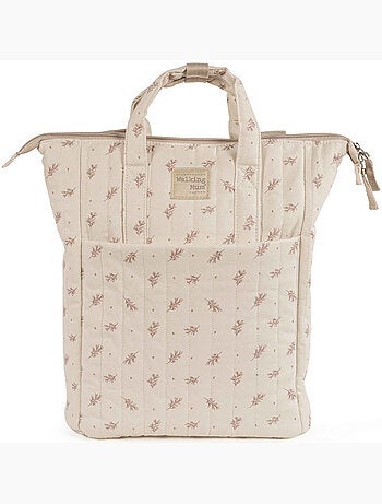 Mochila cambiador para bebé de algodón impermeable | Walking Mum