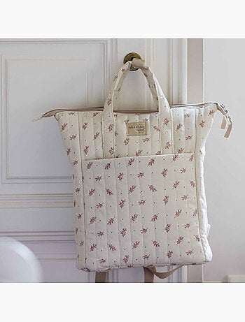 Mochila cambiador para bebé de algodón impermeable | Walking Mum