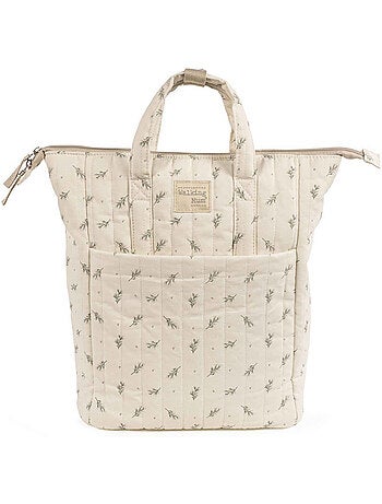 Mochila cambiador para bebé de algodón impermeable | Walking Mum