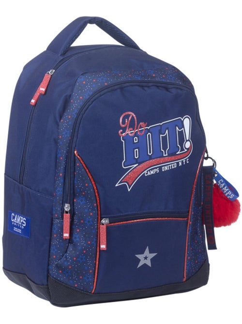Mochila camps 42 cm 2 compartimentos y bolsillo delantero - Kiabi Mochila camps 42 cm 2 compartimentos y bolsillo delantero - Kiabi