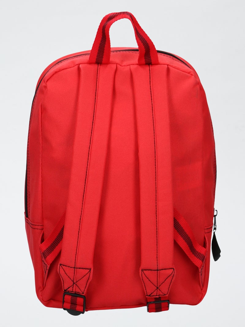 Mochila 'Cars' con relieve Rojo - Kiabi