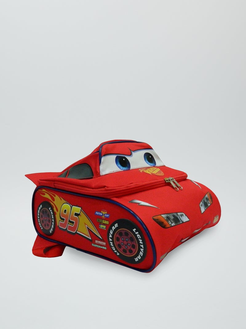 Mochila 'Cars' de tela rojo - Kiabi