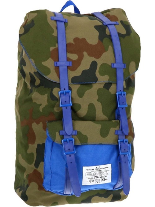Mochila cmp camuflaje oscuro – 45 x 28 x 22 cm, correas con hebillas - Kiabi Mochila cmp camuflaje oscuro – 45 x 28 x 22 cm, correas con hebillas - Kiabi