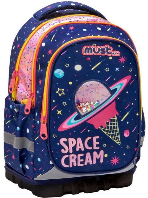 Mochila cmp space cream 2 compartimentos con cremallera 43 cm - Kiabi Mochila cmp space cream 2 compartimentos con cremallera 43 cm - Kiabi