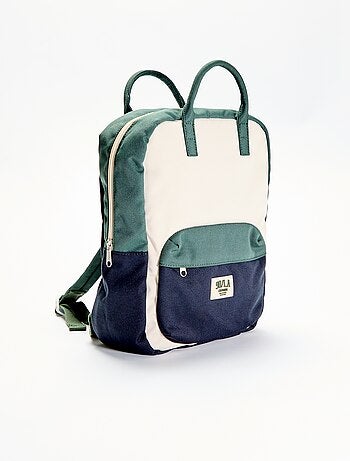 Mochila color block
