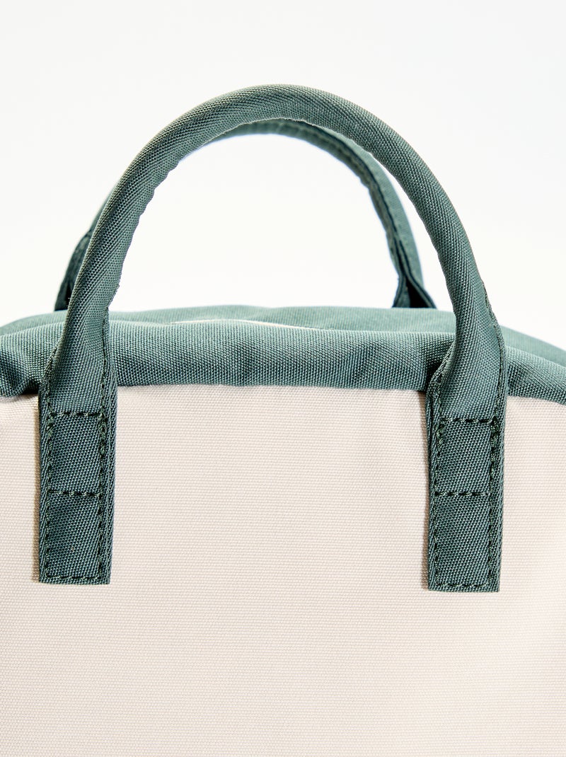Mochila color block Azul - Kiabi