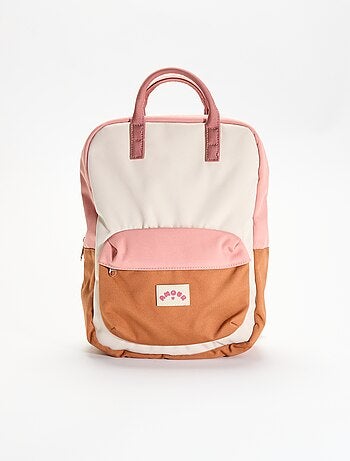 Mochila color block