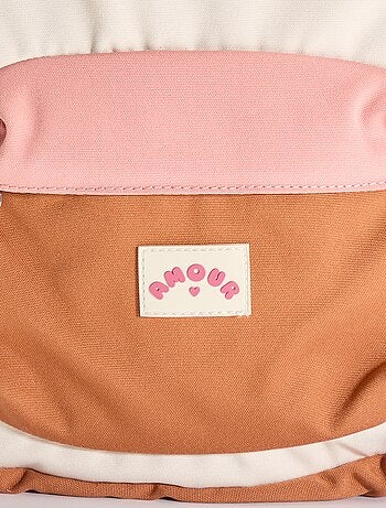 Mochila color block