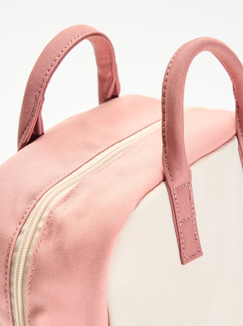 Mochila color block Beige - Kiabi
