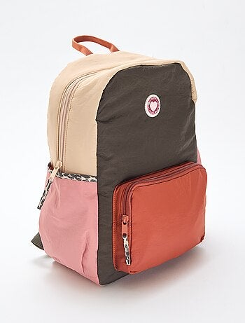 Mochila colorblock