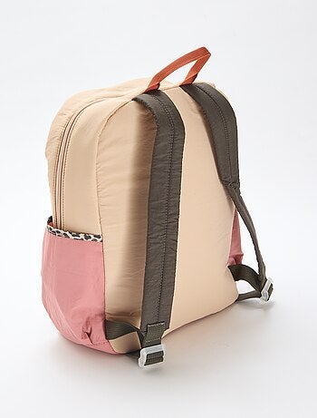 Mochila colorblock