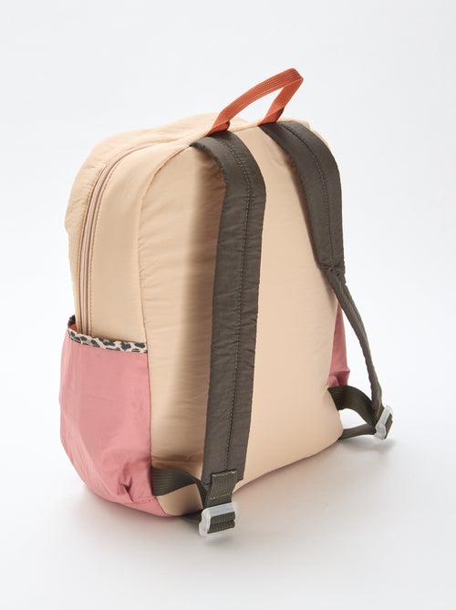 Mochila colorblock - Kiabi