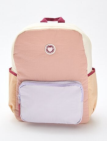 Mochila colorblock