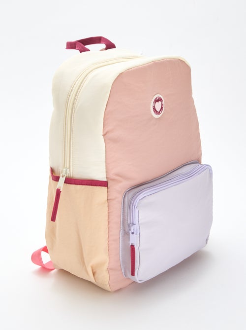 Mochila colorblock - Kiabi