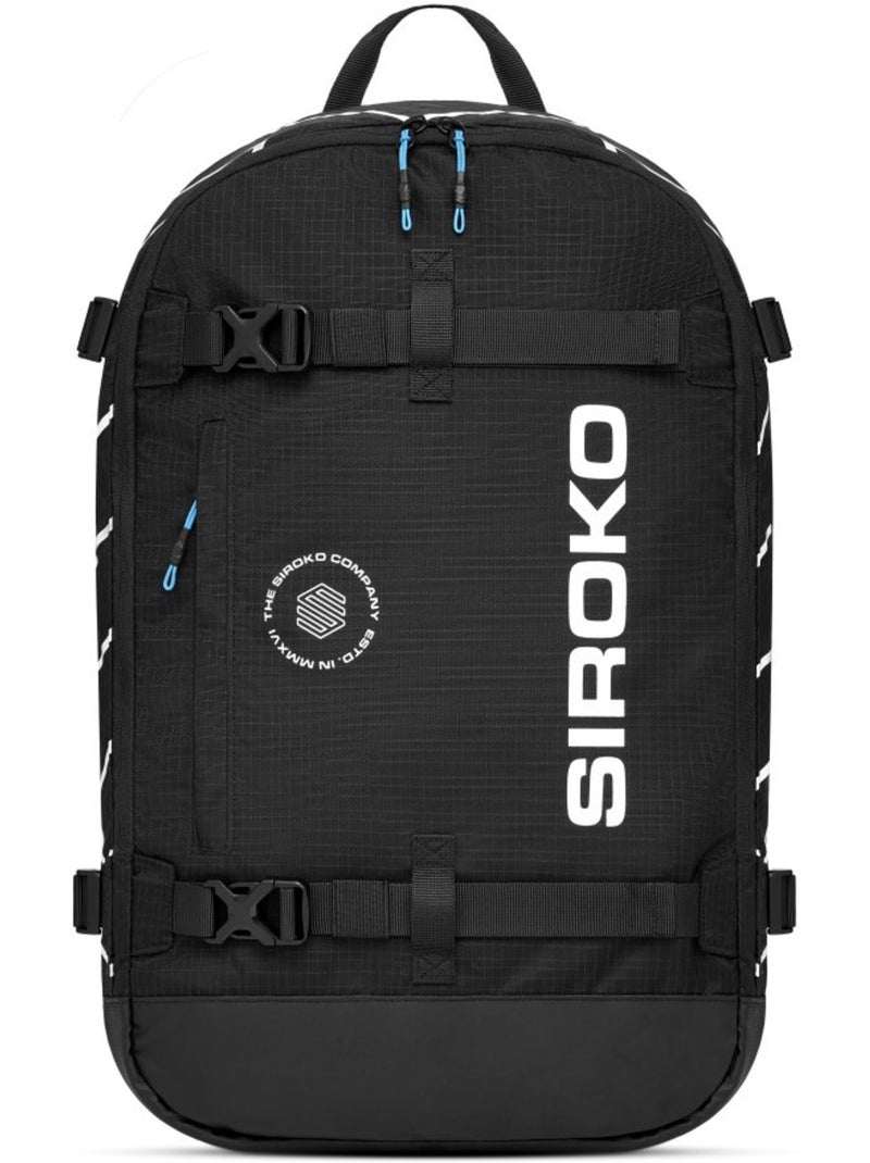 Mochila compacta 18l nieve esquí y nieve hombre y mujer cove Negro - Kiabi