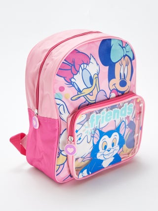 Mochila con bolsito transparente 'Disney'