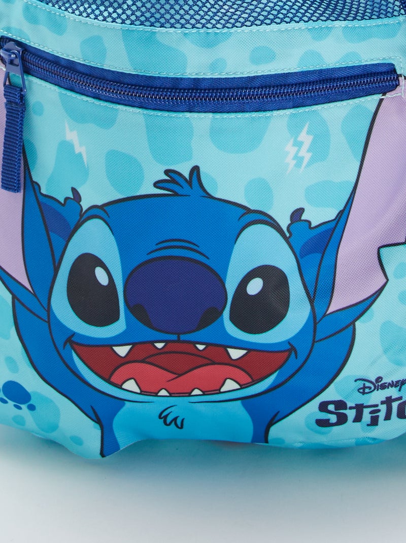 Mochila con cordones ajustables 'Stitch' 'Disney' azul - Kiabi
