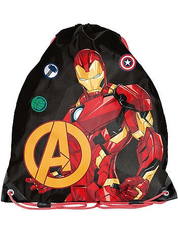 Mochila con cordones marvel los vengadores iron man – 38 x 34 cm