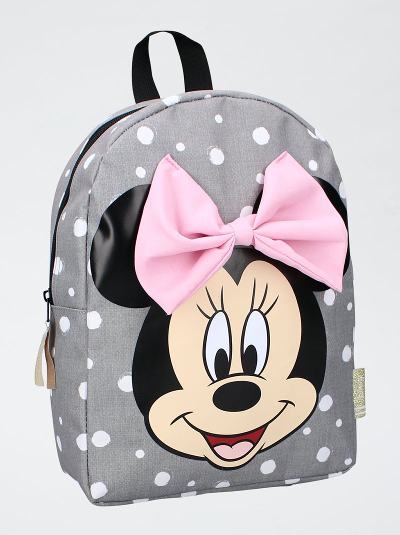 Mochila con detalle 'Minnie' Gris - Kiabi