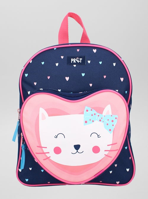Mochila con estampado 'gato' - Kiabi