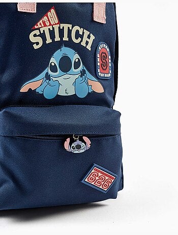 Mochila con estampados de Stitch