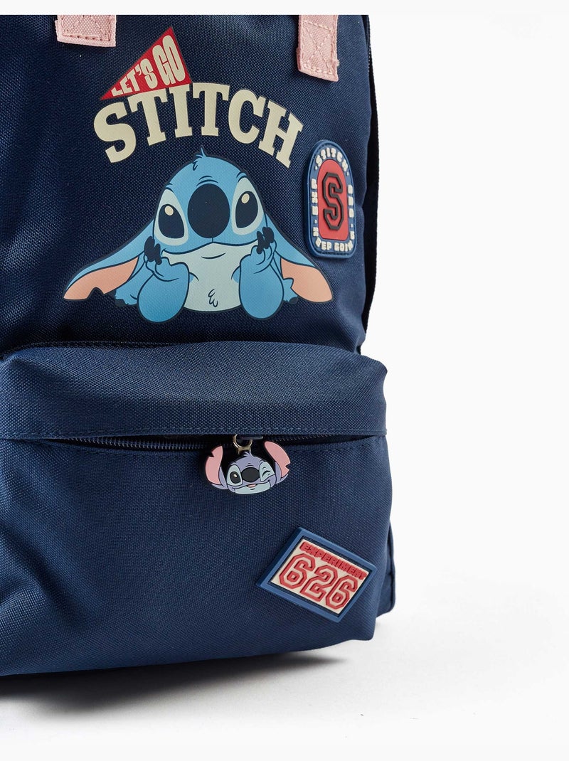 Mochila con estampados de Stitch Azul oscuro - Kiabi