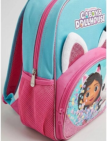 Mochila con funda de lluvia gabby y la casa mágica dreamworks