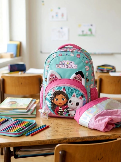 Mochila con funda de lluvia gabby y la casa mágica dreamworks - Kiabi Mochila con funda de lluvia gabby y la casa mágica dreamworks - Kiabi
