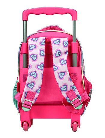 Mochila con ruedas - barbie - heart 30 cm - infantil