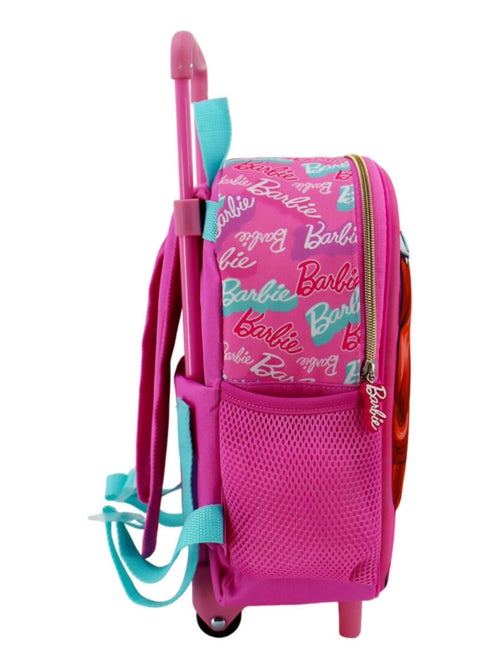 Mochila con ruedas - efecto brillante 3d - barbie licencia oficial - Kiabi Mochila con ruedas - efecto brillante 3d - barbie licencia oficial - Kiabi