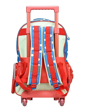 Mochila con ruedas - estampado minnie flowers - licencia disney