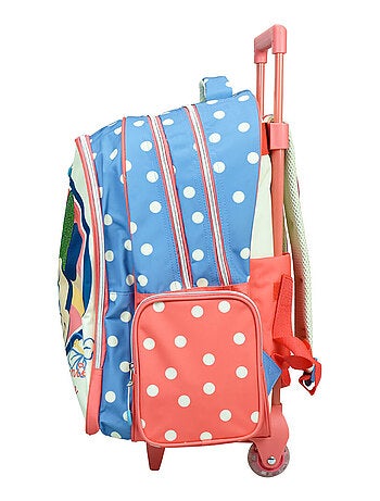 Mochila con ruedas - estampado minnie flowers - licencia disney