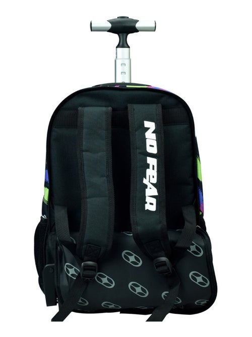 Mochila con ruedas - estampado street art - no fear - Kiabi