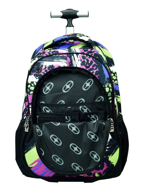 Mochila con ruedas - estampado street art - no fear - Kiabi