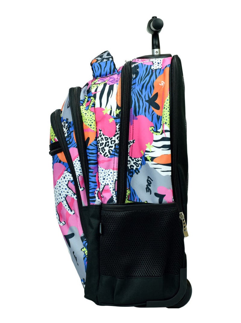 Mochila con ruedas - motivo savane - no fear Multicolor - Kiabi