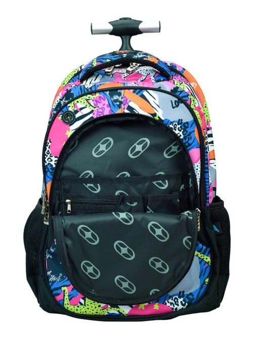 Mochila con ruedas - motivo savane - no fear - Kiabi Mochila con ruedas - motivo savane - no fear - Kiabi