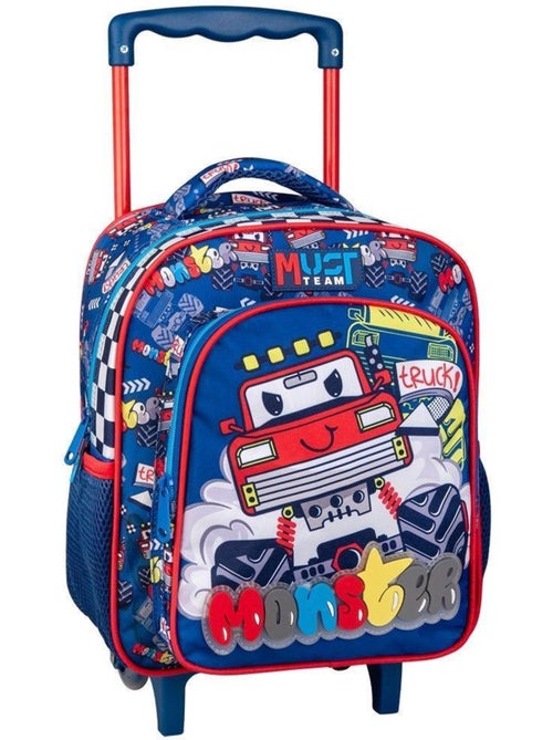 Mochila con ruedas 31 cm cmp monster truck – 2 bolsillos de malla - Kiabi Mochila con ruedas 31 cm cmp monster truck – 2 bolsillos de malla - Kiabi