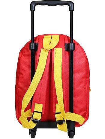 Mochila con ruedas 31 cm disney el rey león simba de poliéster